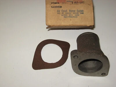 New Air Cond. Water Outlet, Made in the USA, ACDelco # 15-1205, 12302828 - Image 1 of 2