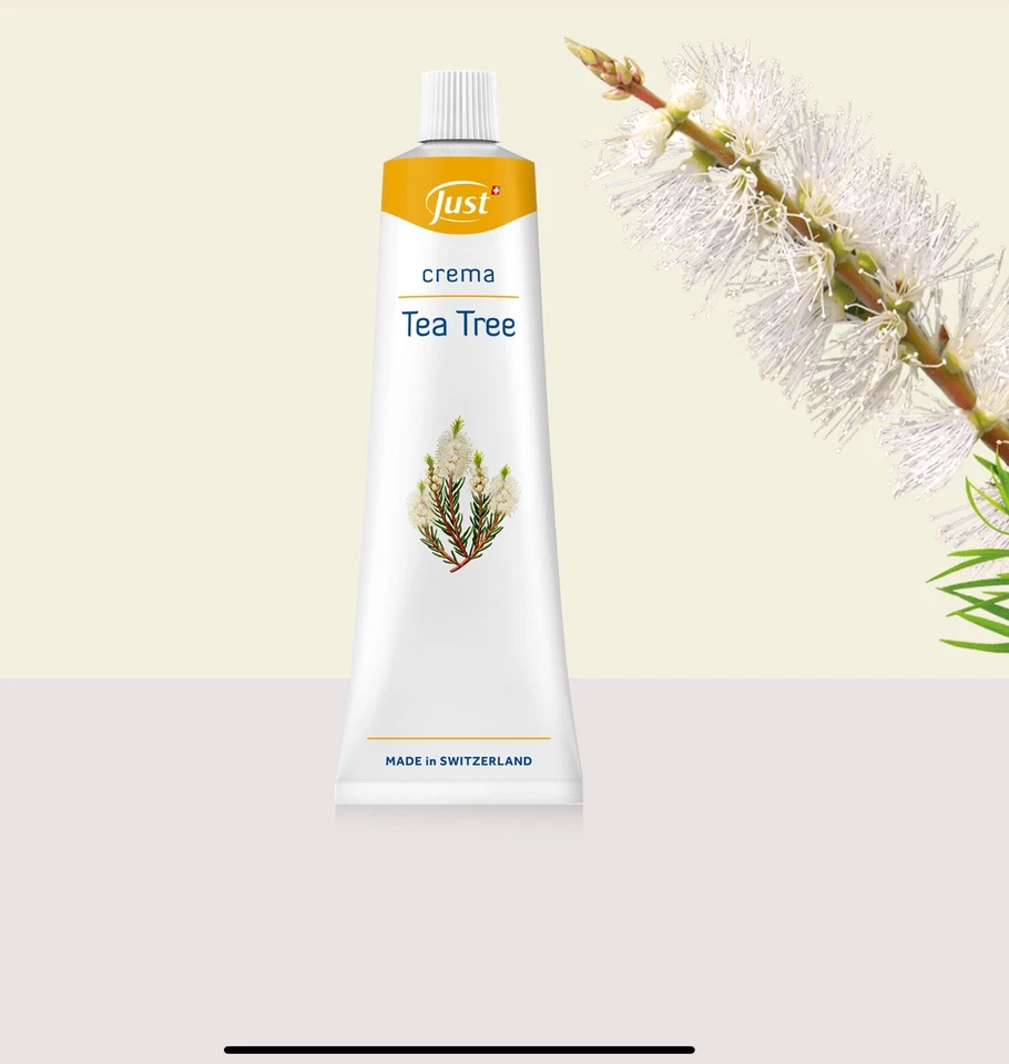 Crema Tea Tree Just 100 MLantibiotico, prurito, fastidì intimi, micosi - Immagine 1 di 1