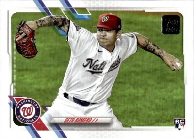 Seth Romero 2021 Topps Update - #US77 RC - Washington Nationals - Image 1 of 2