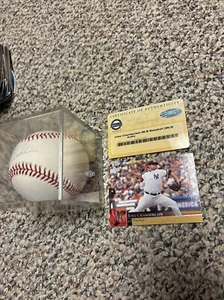 New York Yankees NYY Joba Chamberlain Signed Baseball W/COA & CASE - Picture 1 of 7