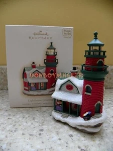 Hallmark 2008 Lighthouse Greetings Series Magic Christmas Ornament - Picture 1 of 2