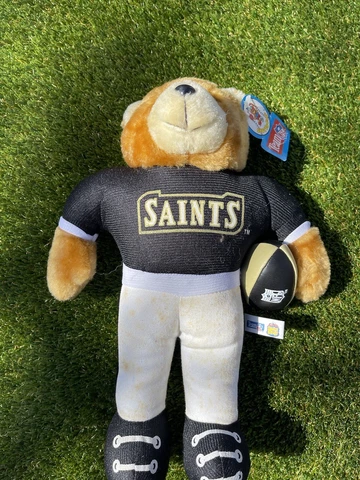 Vintage 1992 Good Stuff NFL New Orleans Saints Bear Plush 12" (Read) Cover
