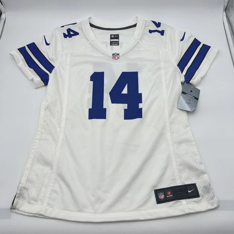 NWT NIKE NFL ON FIELD DALLAS COWBOYS ANDY DALTON #14 JERSEY WOMENS SIZE M Cover