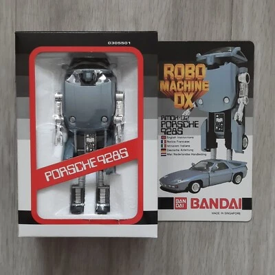 Robo Machine Porsche 928S MIB Bandai 1985 Super Gobots DX Transformers Deadstock - Photo 1/4