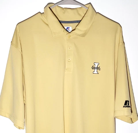 Idaho Vandals Mens Polo Shirt | Polyester Button Front | Size Large Cover