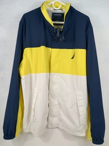 Nautica Vintage Jacket Men's XXXL Windbreaker Mesh Lined - Picture 1 of 7