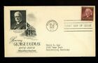 US FDC #1062 Artcraft ( NO LOGO ) M-3 Variety 1954 Rochester NY George Eastman