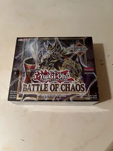 Yugioh Battle of Chaos Booster Box 1. Auflage Factory Sealed 24 Packs - Bild 1 von 6