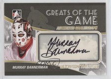 2010-11 ITG Between the Pipes GoalieGraphs Murray Bannerman #A-MBA Auto