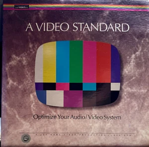 Vintage 1989 Joe Kane Reference Recordings Laserdisc Demo Laser Disc LD-101 - Imagen 1 de 2