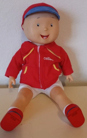 Talking BEST FRIEND CAILLOU Interactive Doll Animated Says 7 Different Phrases Cover