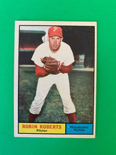 1961 Topps Robin Roberts #20 Near Mint NM  * JSR CARDS *