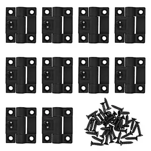 10 Pack Adjustable Torque Hinge 43mmx36mm 4 Countersunk Holes with Mounting S... - Picture 1 of 7
