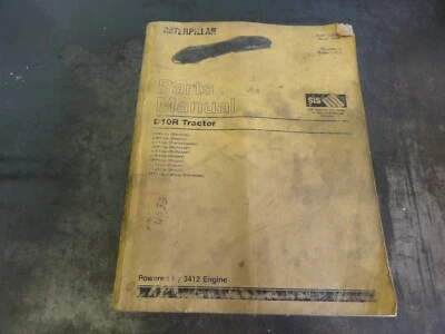 Caterpillar CAT D10R Tractor Parts Manual  3KR  SEBP2478-01  Volume I - Image 1 of 4