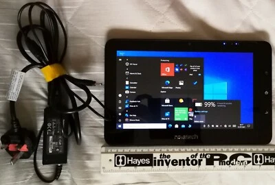 NOVATECH nTABLET 10.1" WIN 10 PRO 128GB SSD + 32GB SD + 2GB RAM 32bit eg3 - Image 1 of 4
