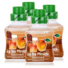 SodaStream Getränke-Sirup Softdrink Ice Tea Pfirsich Geschmack 375ml (4er Pack)