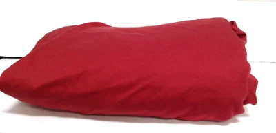 Pottery Barn PB Loose Fit Arm Chair Cover Living Room Slipcover Cranberry Twill - Image 1 of 4