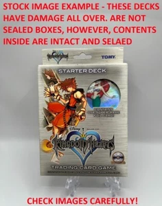 Starter Deck Kingdom Hearts TCG Ariel - APERTO con contenuto all'interno - danneggiato - Foto 1 di 12