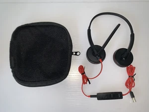 Plantronics Blackwire C3220 209745-201 Stereo USB-A Headset *Inc VAT & Warranty* - Picture 1 of 7