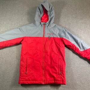 Columbia Omni-Tech Interchange 3-in-1 Waterproof Rain Jacket Youth Small Red - Picture 1 of 11