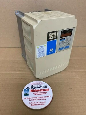 JVOP-114 MAGNETEK GPD333-DS023 AC DRIVE 2HP 200-230VAC 50-60HZ SHIPS SAME DAY - Image 1 of 4