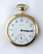 1911  E Howard 19j 12s  Series 7  Crescent Case  (Gold Filled?)  POCKET WATCH