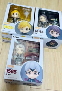 ¡¡Haikyuu!! Figura de acción Nendoroid Atsumu Miya Osamu Miya & Shinsuke Kita Japón - Imagen 1 de 12