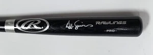 Cardinals Brewers TED SIMMONS Signed Rawlings Black Bat AUTO JSA - Picture 1 of 2