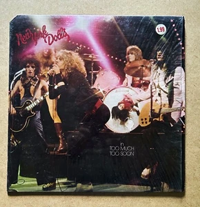 New York Dolls TOO MUCH TOO SOON Original SELTEN Capitol Records Club Presseschrumpf - Bild 1 von 8