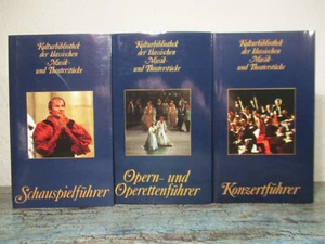 3tlg Kulturbibliothek 1. Schauspiel 2. Opern & Operetten 3. Konzertführer Führer - Bild 1 von 9