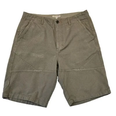 Pantalones Cortos Carbon 2 Cobalto Para Hombre Talla 32 Verde Oliva Algodón 9" Entrepierna Resistente Utilidad Foto 1 de 4