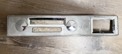 1960 AMC RAMBLER SIX & AMBASSADOR DASH RADIO CLOCK BEZEL OEM  - Image 1 of 4