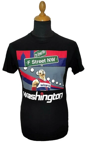 Washington Wizards John Wall Official Fan T Shirt S Black Basketball Jersey Men Cover