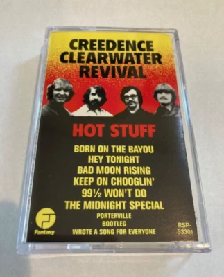 Creedence Clearwater Revival - Hot Stuff Cassette (Fantasy 1987) - Image 1 of 3