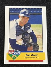 1994 Fleer ProCards Minor League Raul Ibanez #1057 Appleton Foxes Rookie Card