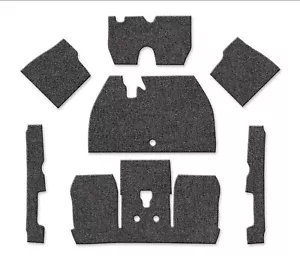 Unfinished 1973-1977 VW Beetle Sedan Salt & Pepper Loop Front Carpet Set - Picture 1 of 1