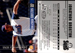 Jonathan Broxton 2005 Grandstand Jacksonville Suns #9 Card *AutographDen*