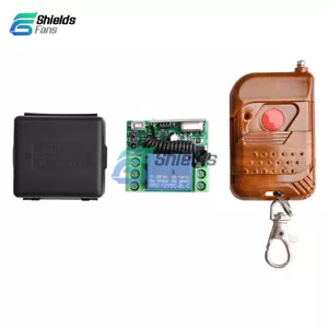 DC 12V 315MHz 1-CH Wireless RF Relay Remote Control Switch Receiver Module Set - Picture 1 of 13