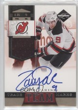 2011-12 Limited Team Trademarks Materials Signatures /49 Zach Parise #20 Auto