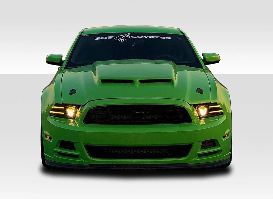 For 2013-2014 Mustang / 2010-2014 Mustang GT500 Duraflex CVX Version 2 Hood - 1  Foto 1 de 4