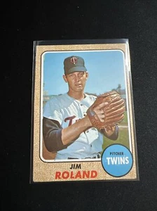 1968 Topps Minnesota Twins Baseball Card #276 Jim Roland - Picture 1 of 2