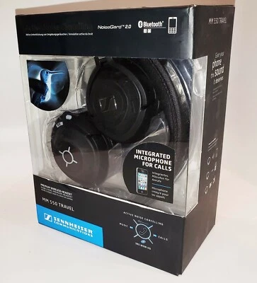Sennheiser MM550 Travel Active Noise Cancelling Premium Wireless Headset NEW - Image 1 of 2