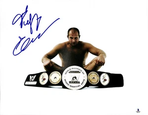 FEDOR EMELIANENKO MMA THE GREATEST OF ALL TIME SIGNED 11X14 PHOTO BECKETT BAS - Picture 1 of 1