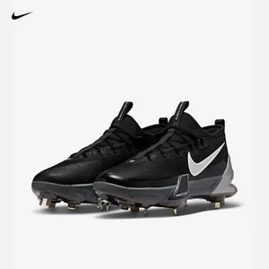 Nike Force Zoom Trout 9 Elite Metal Baseball Cleats Black FB2906-003 Mens Sz 7.5 - Picture 1 of 9