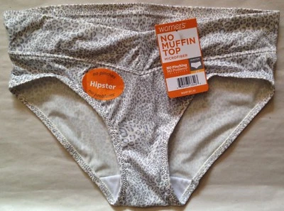 NWT WARNER'S NO PINCHING NO PROBLEM MULTI PRINT HIPSTER PANTY 5638 SMALL $11.50 - Изображение 1 из 2