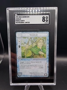 1995 ICE Middle Earth Limited CCG - Legolas SGC 8 Lord Of The Rings LOTR - Picture 1 of 2