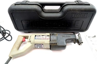 PORTER CABLE TIGER Reciprocating Saw Model 735 Variable Speed with Case No 9735 - Image 1 of 4