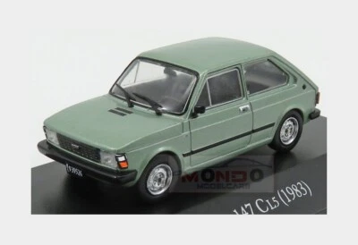 1:43 Edicola Fiat 147 Cl5 (127) 1983 Silver ARG029 Modellino - Immagine 1 di 2