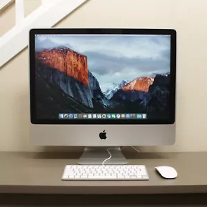 Apple iMac 24" 2009 A1225 | Intel Core 2 Duo @ 2.66GHz | 4GB RAM | 640GB HDD - Picture 1 of 6