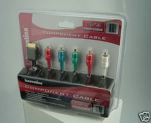 Hochwertiges 1080P PS2 PS3 Playstation 2 3 Komponenten HD Kabel High Definition - Bild 1 von 1